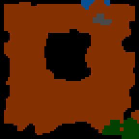 Underground minimap of Меч - легенда
