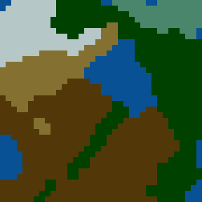 Surface minimap of Миниатюрная Эпическая Битва