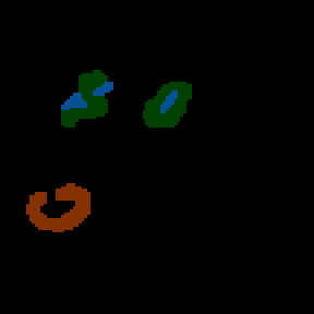 Underground minimap of Мирное окончание