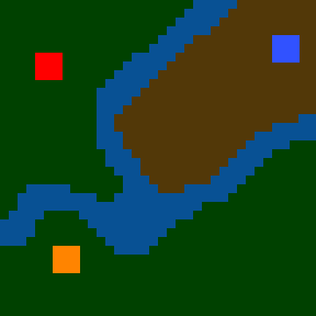 Surface minimap of Наводнение