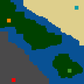 Surface minimap of Наказание для эльфов