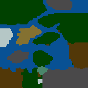 Surface minimap of Небеса против Ада