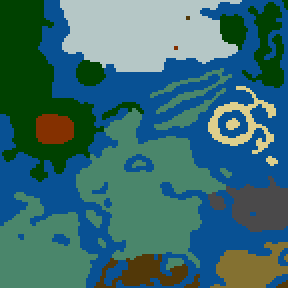 Surface minimap of Неосознанный Мир