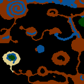 Underground minimap of Неосознанный Мир