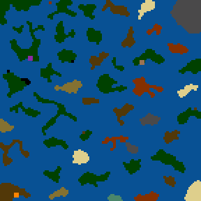 Underground minimap of Океания