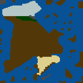 Surface minimap of Остров Эдж