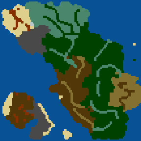 Surface minimap of Островной Король (С)