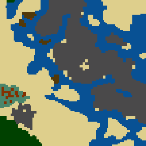 Underground minimap of Подвиг разведчика