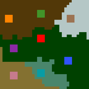 Surface minimap of Попробуй, выживи