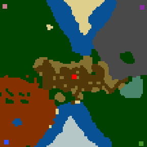 Surface minimap of Призраки прошлого