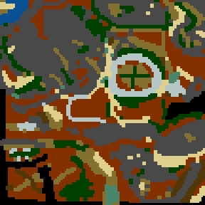 Underground minimap of Приключение двух пиратов