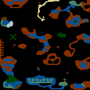 Underground minimap of Пробуждённое зло.