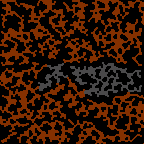 Underground minimap of Проклятые Земли