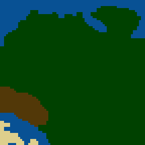 Surface minimap of Раб смерти