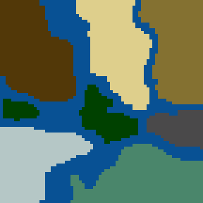 Surface minimap of Райский островок