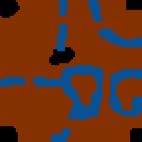 Underground minimap of Райский островок