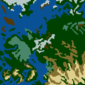 Surface minimap of Сага о Мече.