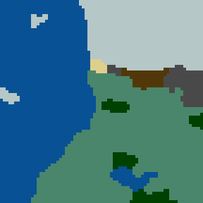 Surface minimap of Сампо