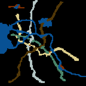 Underground minimap of Санкт-Петербург
