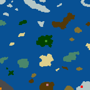 Surface minimap of Сердце Леса