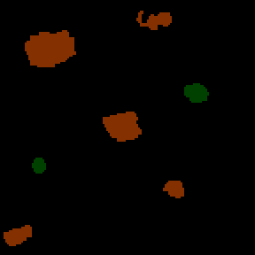 Underground minimap of Сердце Леса
