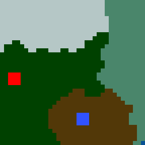 Surface minimap of Силы природы