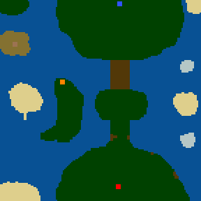 Surface minimap of Снежные волки.