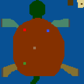 Surface minimap of Супер черепашка!!!