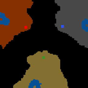 Underground minimap of Треугольник