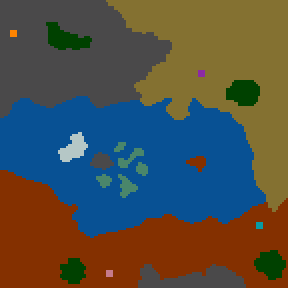 Underground minimap of Удивительный мир