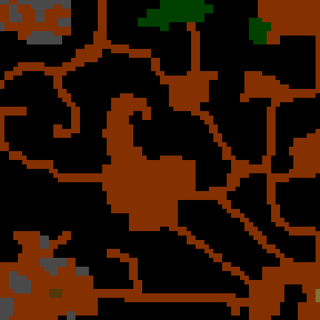 Underground minimap of Хочу домой!