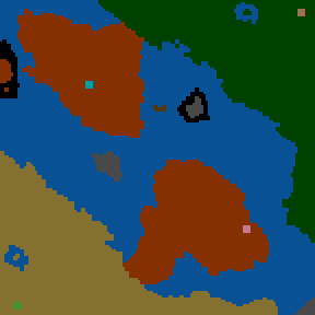 Underground minimap of Четверо
