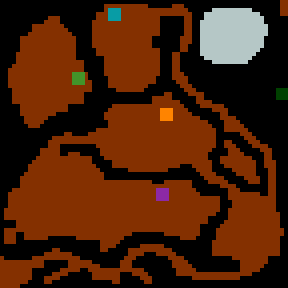 Underground minimap of 天赐神兵