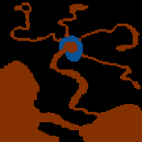 Underground minimap of 死地后生