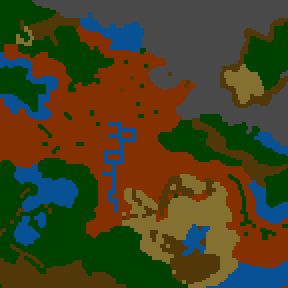 Underground minimap of {Власть} {Тьмы}