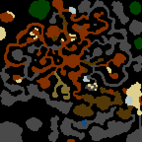Underground minimap of Адская Дорожка