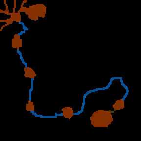 Underground minimap of Бесконечные приключения (Д-ОБ)