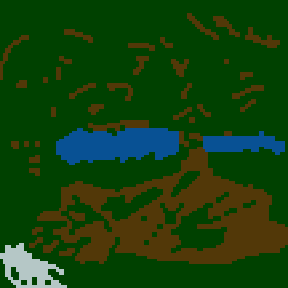 Surface minimap of Битва за средиземье. Ривендел.