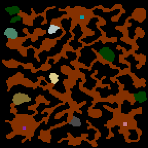 Underground minimap of Борьба за существование