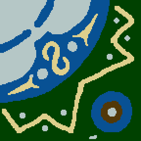 Surface minimap of Война и мир