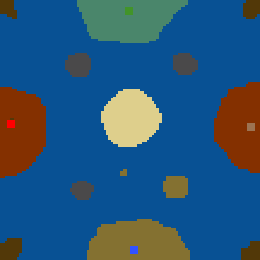 Surface minimap of Восстание Земли
