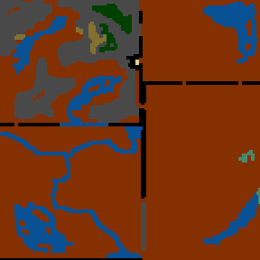 Underground minimap of Выживай!