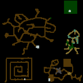 Underground minimap of Гибель Богов (экспертная)