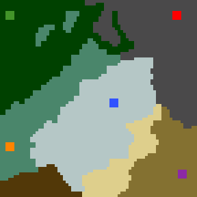 Surface minimap of Гордость королей