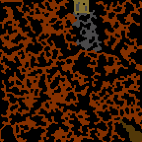 Underground minimap of Города