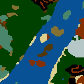 Surface minimap of Две земли