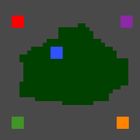 Surface minimap of Дьяволы Вокруг.