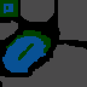 Underground minimap of Жара