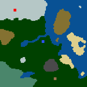 Surface minimap of Земля Игр