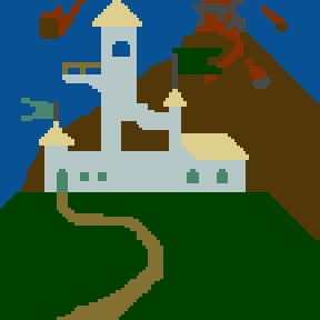 Surface minimap of Котел ведьмы